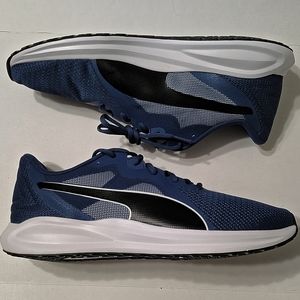 Puma Twitch Runner Blazing Blue Black Shoes Brand New Size 11
